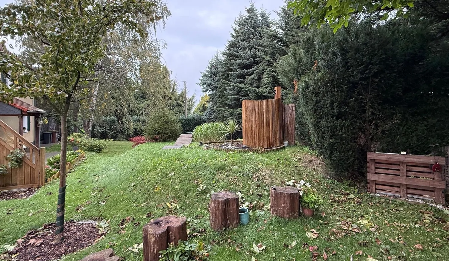 Einfamilienhaus mit schön angelegtem Garten bei Bautzen