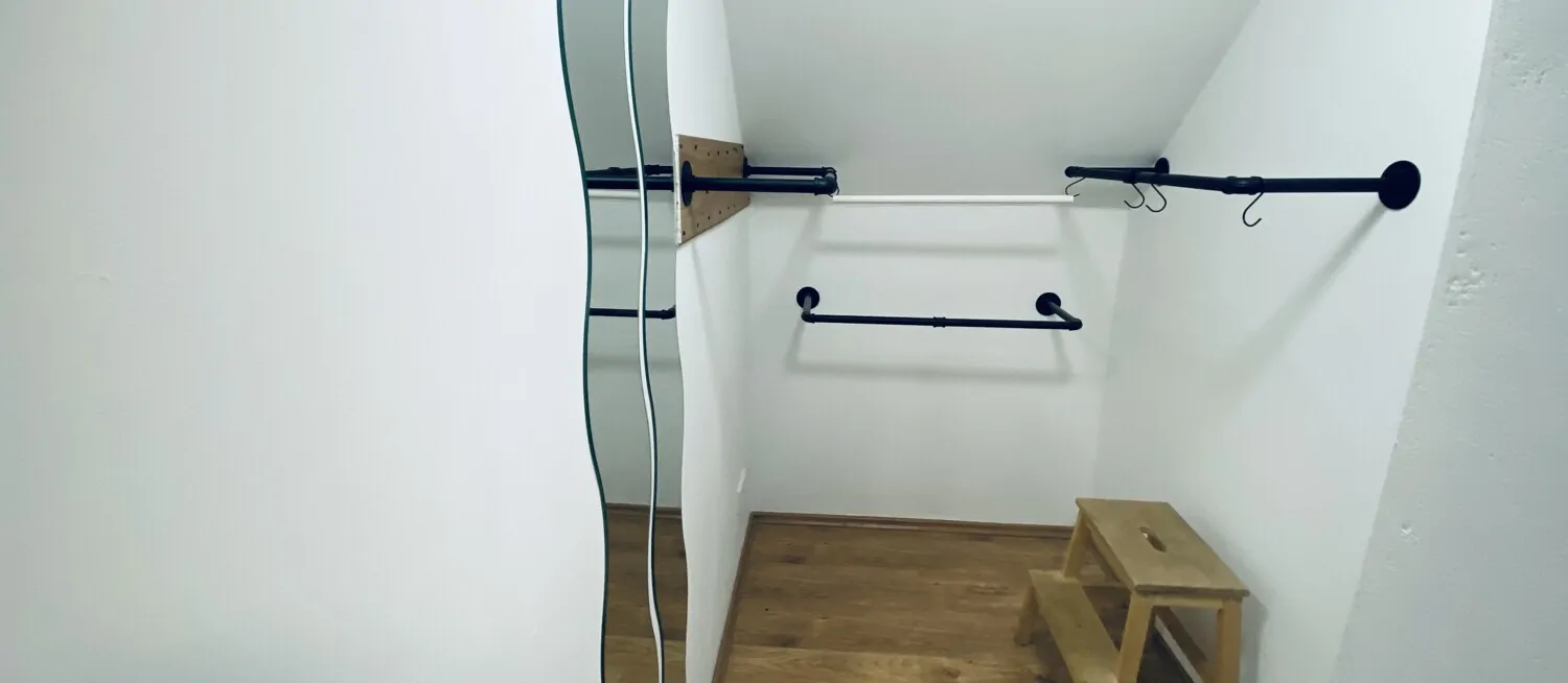 begehbarer Kleiderschrank