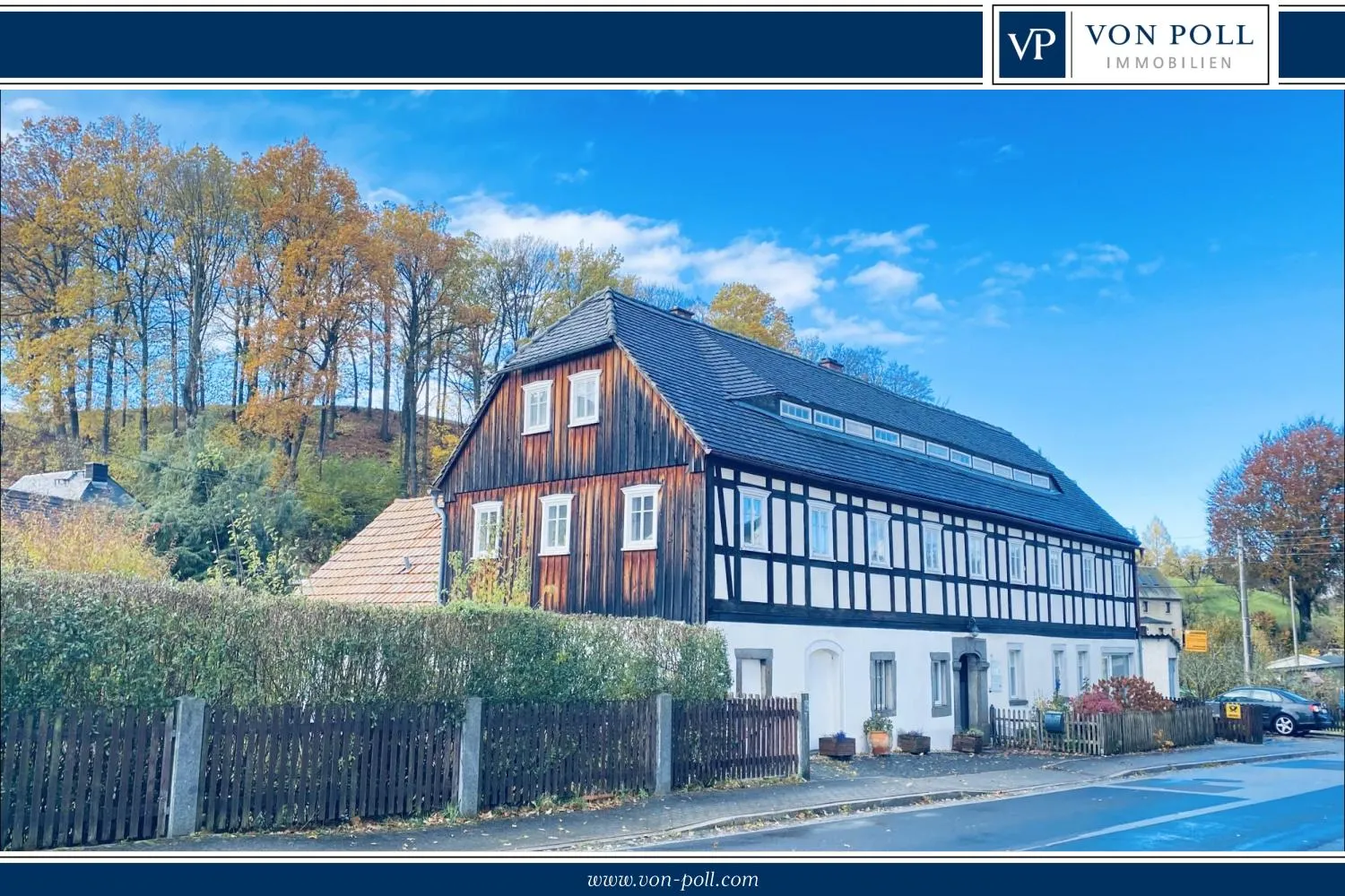 Historisches Fachwerkhaus in Cunewalde