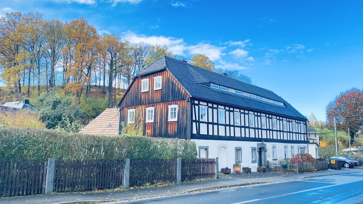 Historisches Fachwerkhaus in Cunewalde