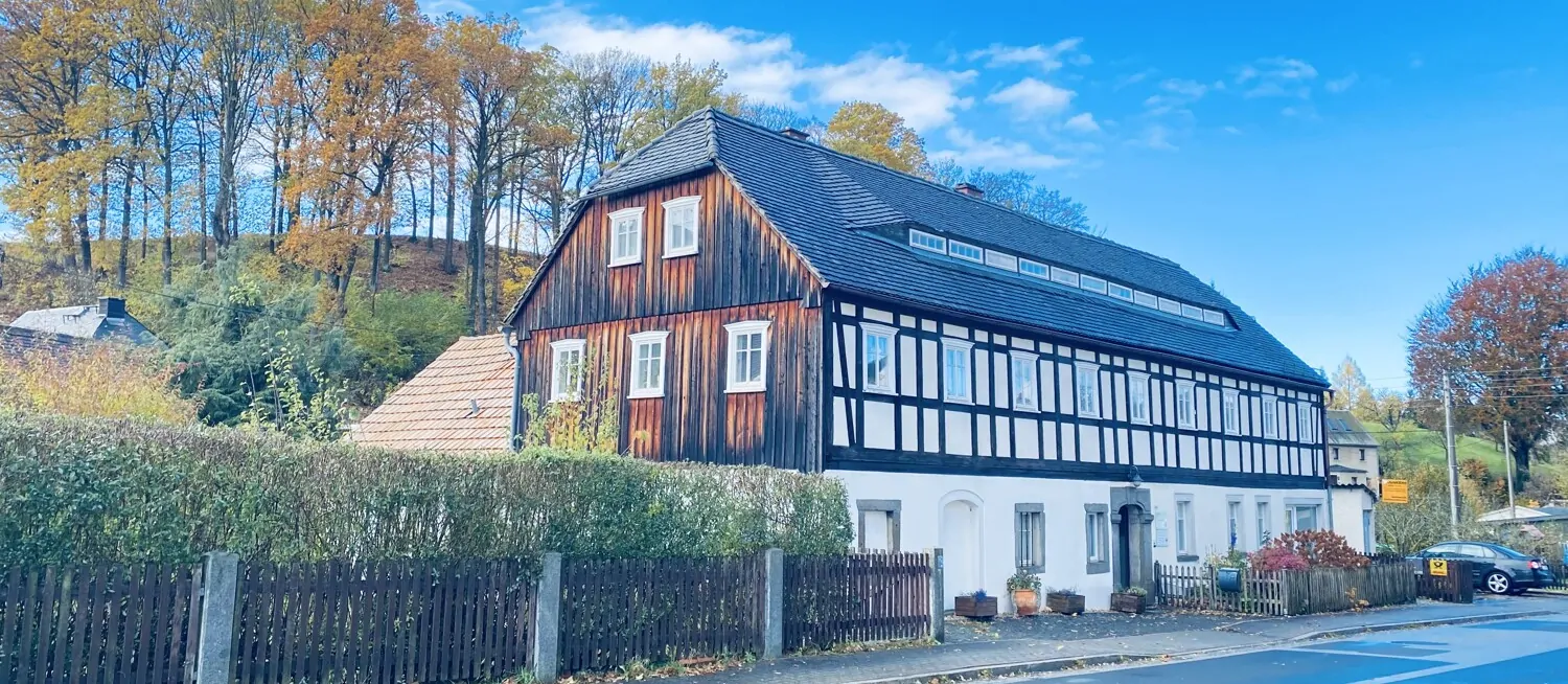 Historisches Fachwerkhaus in Cunewalde