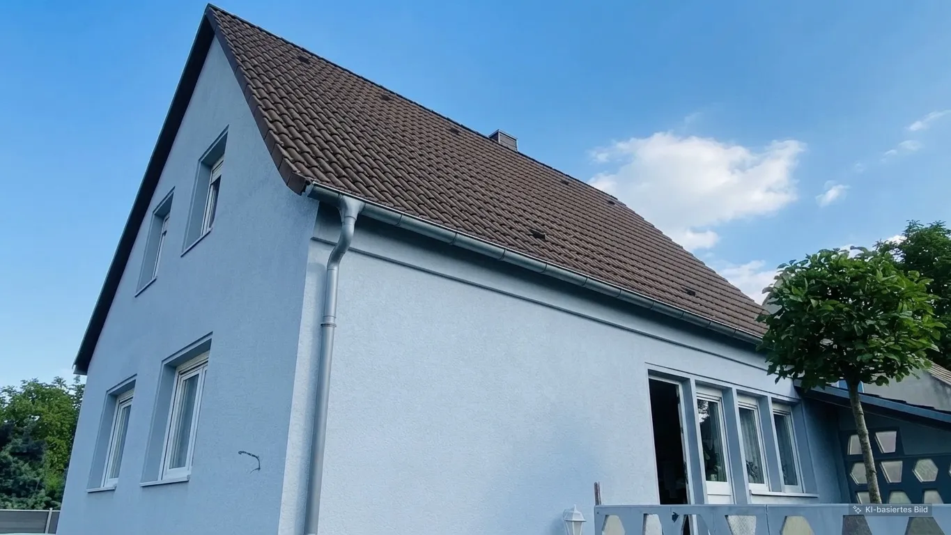 Hausansicht Gartenseite