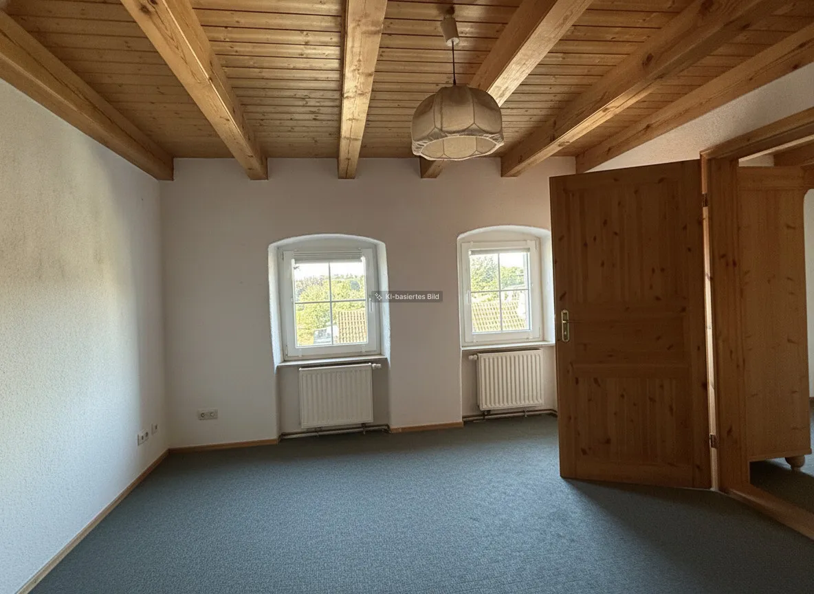Historisches Reihenmittelhaus mit Blick zu Ortenburg, Balkon und sonniger Terrasse