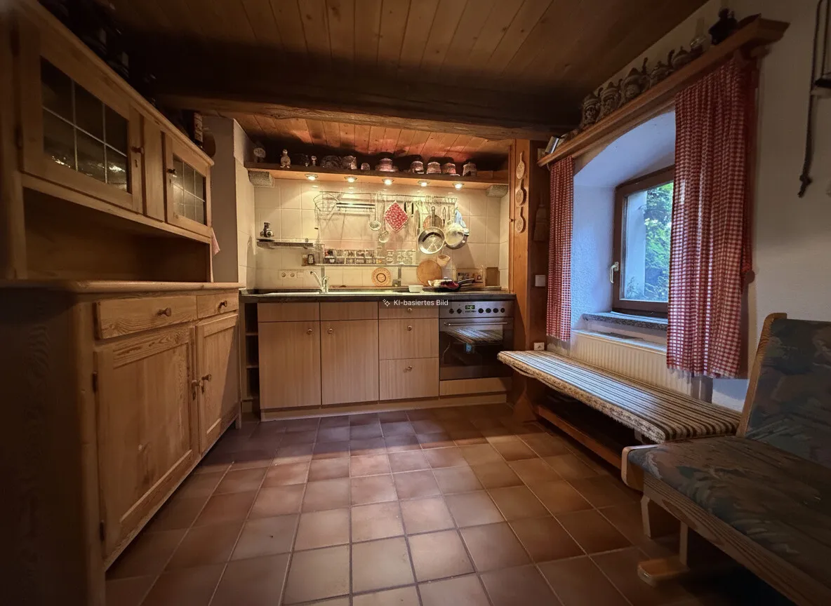 Historisches Reihenmittelhaus mit Blick zu Ortenburg, Balkon und sonniger Terrasse