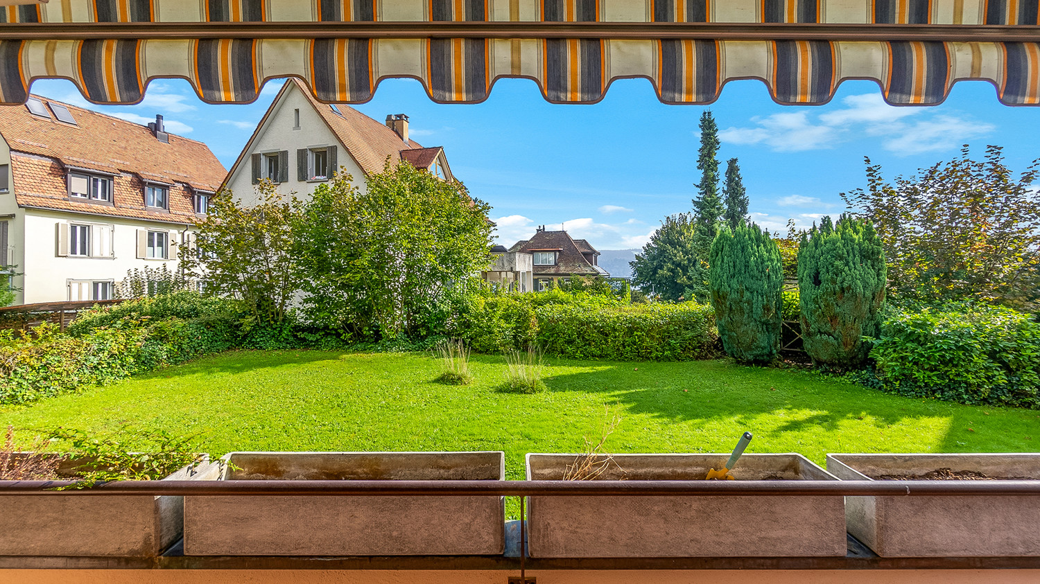 Ein fantastischer Blick in Grüne