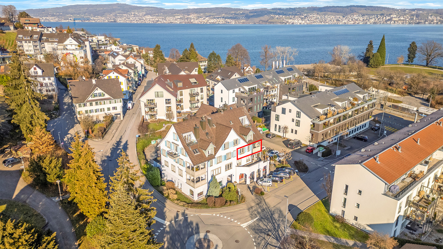 Attraktive Lage fussläufig zum See, Dorf und Bahnhof