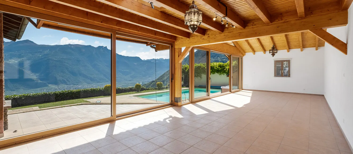 Der Anbau - die "Gloriette"