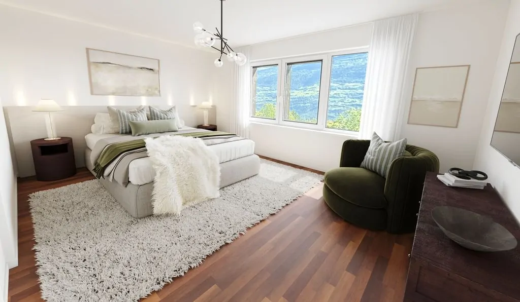 Zimmer 2 mit Einrichtungsvorschlag