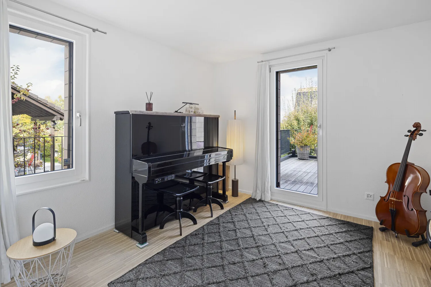 Zimmer 1 im EG, derzeit das Musikzimmer