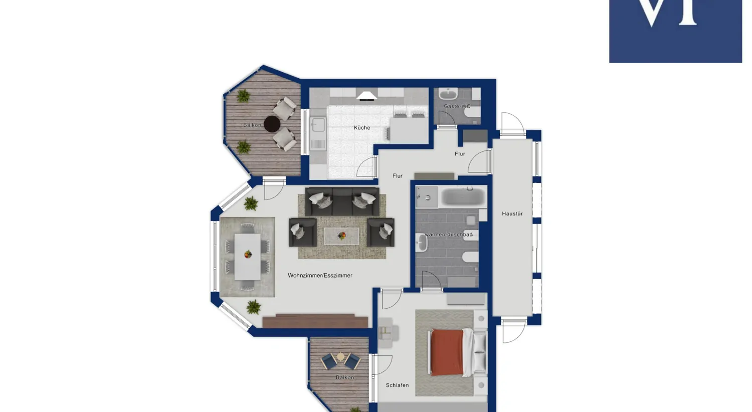 grundriss-illustration obergeschoss