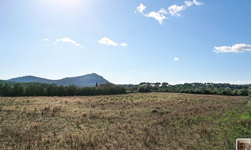 Finca de nueva construcción con piscina en Algaida