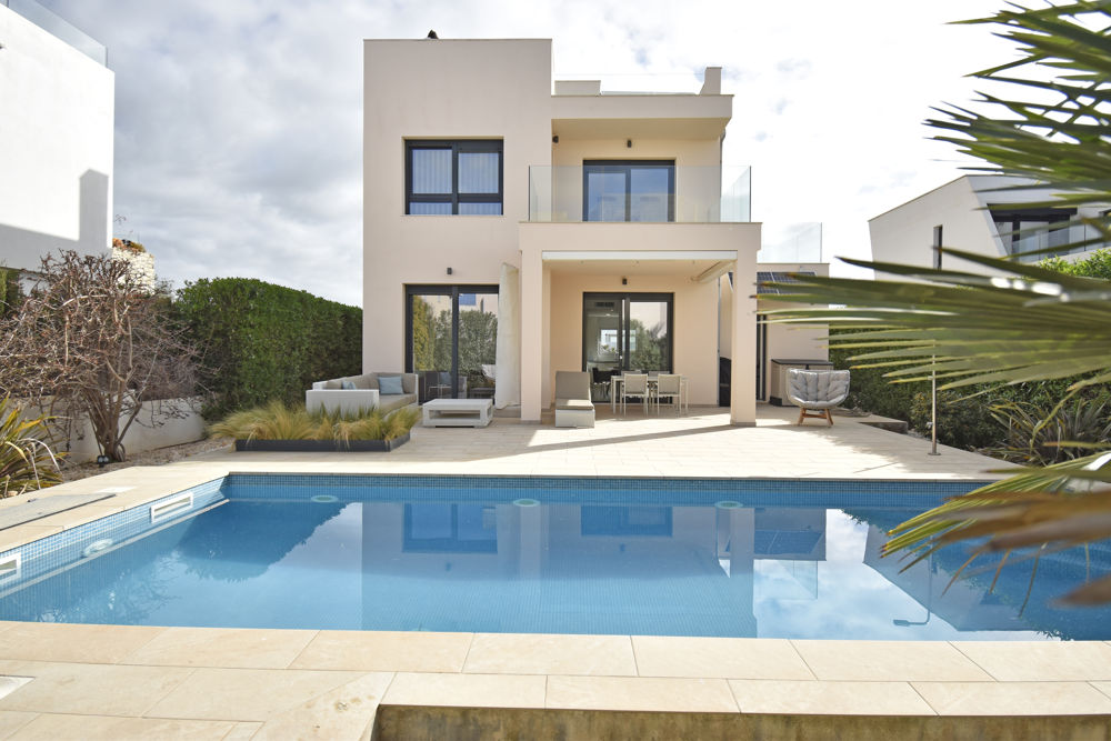 Moderna casa con piscina en Sa Rapita