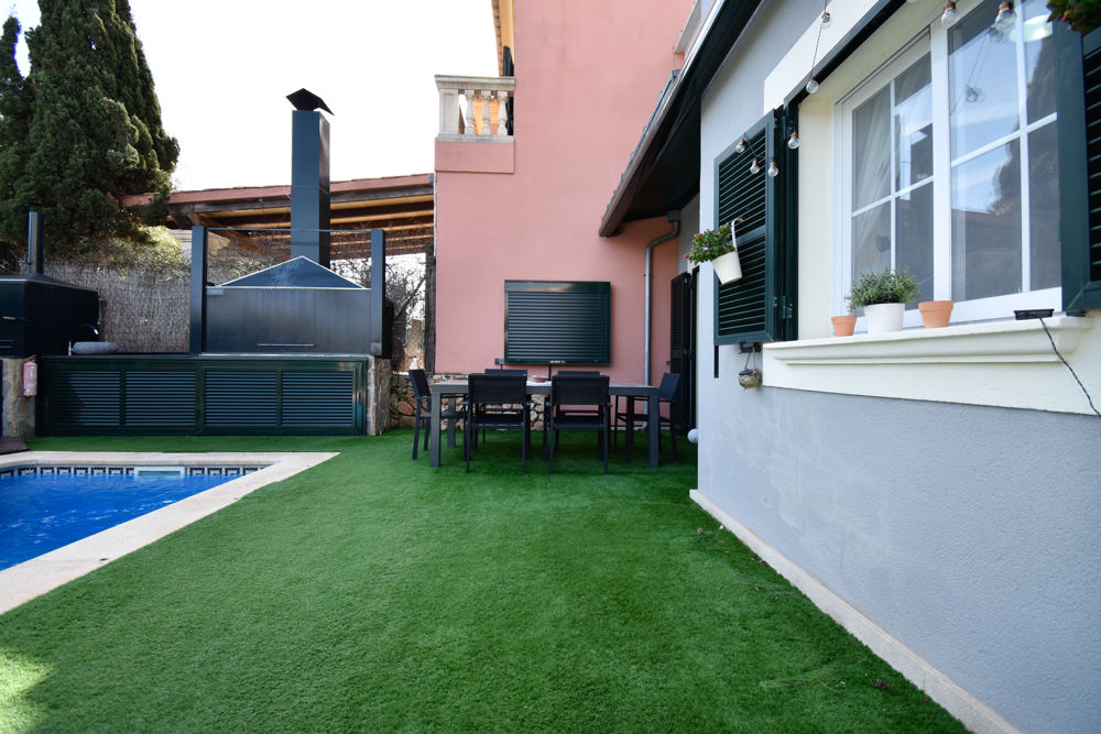 EN ALQUILER: Casa adosada con piscina en Puig de Ros