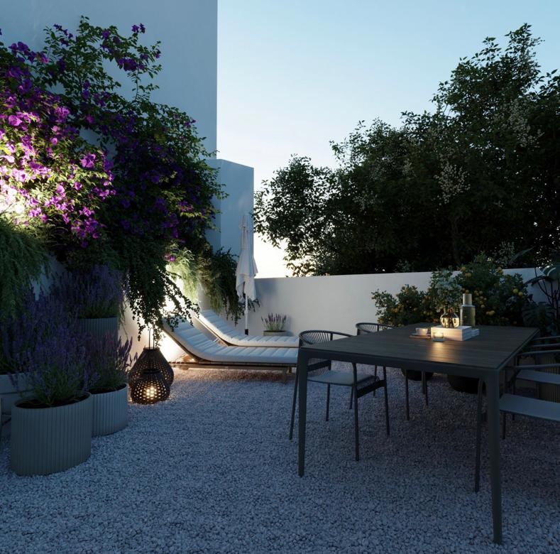 Zentral gelegenes Penthouse mit Balkon und Dachterrasse in Palma