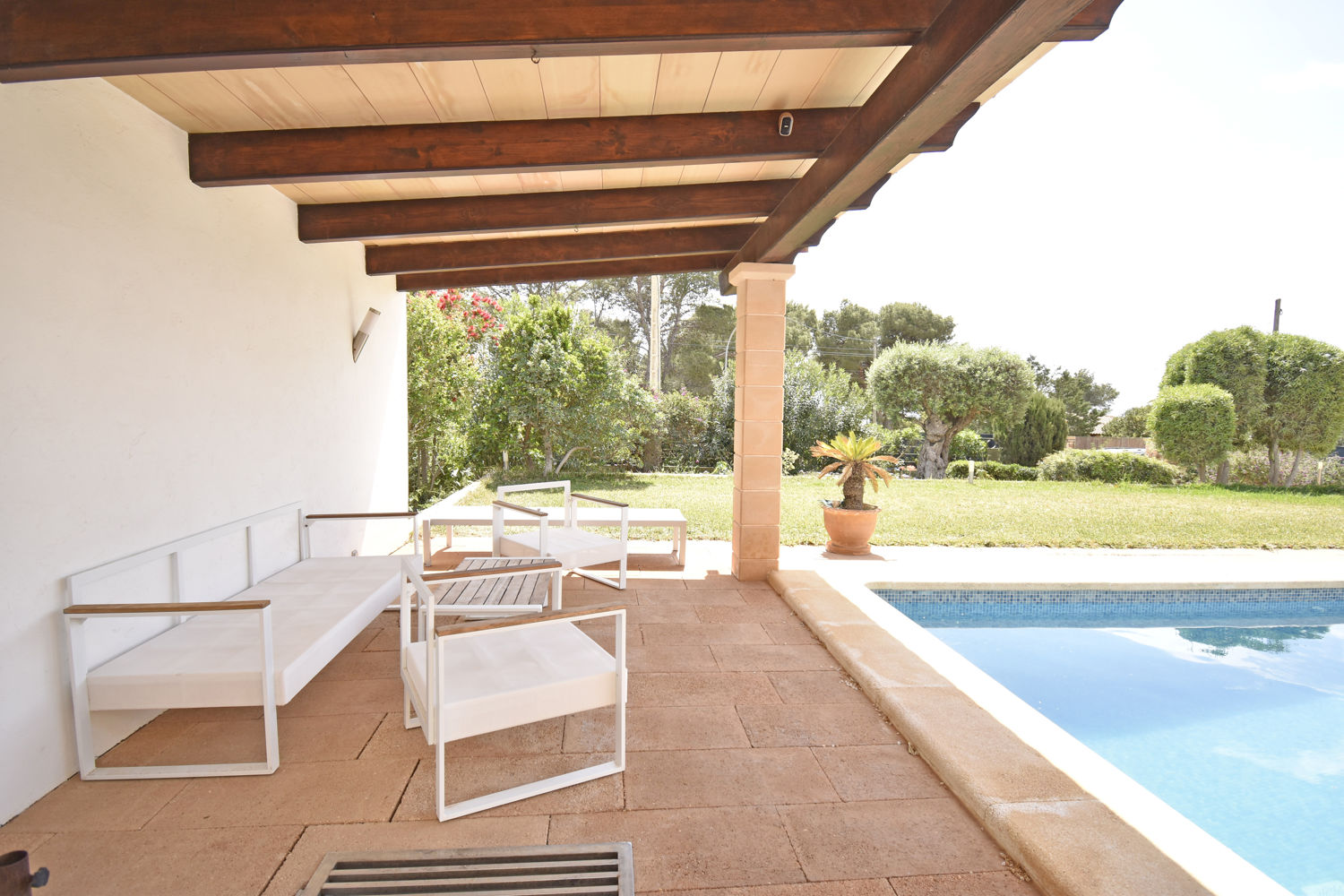 Charming villa in Cala Pi - Vallgornera with pool, sea views and rental license