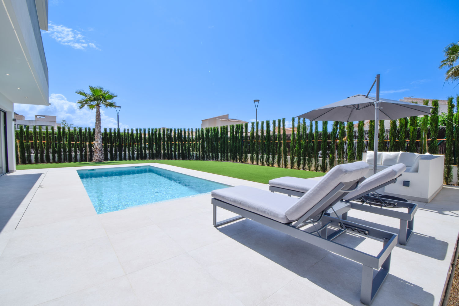 First class villa with pool in Sa Rapita