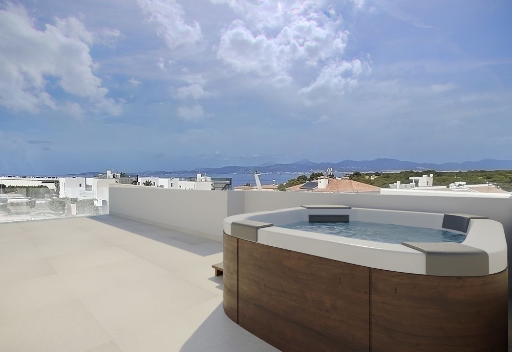 Casa de alta calidad con garaje, piscina y jardín en Puig de Ros