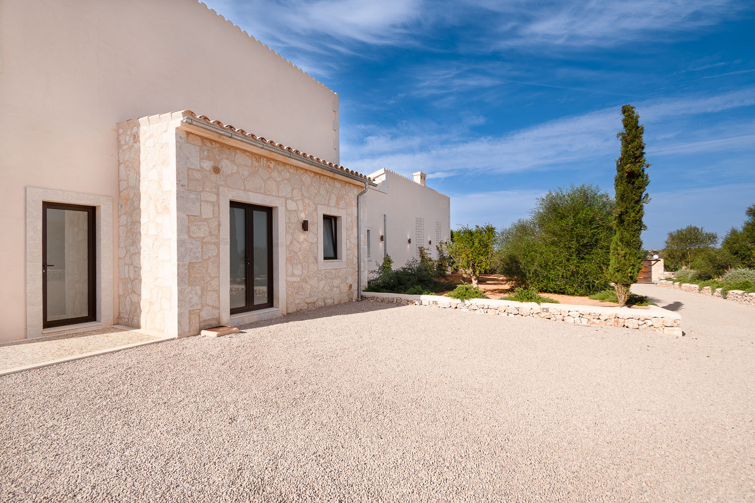 Finca de nueva construcción de estilo mediterráneo en Ses Salines