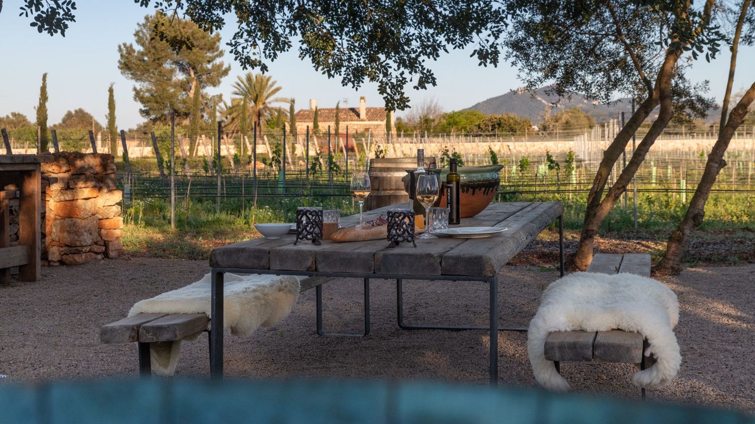 Luxuriöse Finca mit Olivenplantage und Weinberg in Porreres