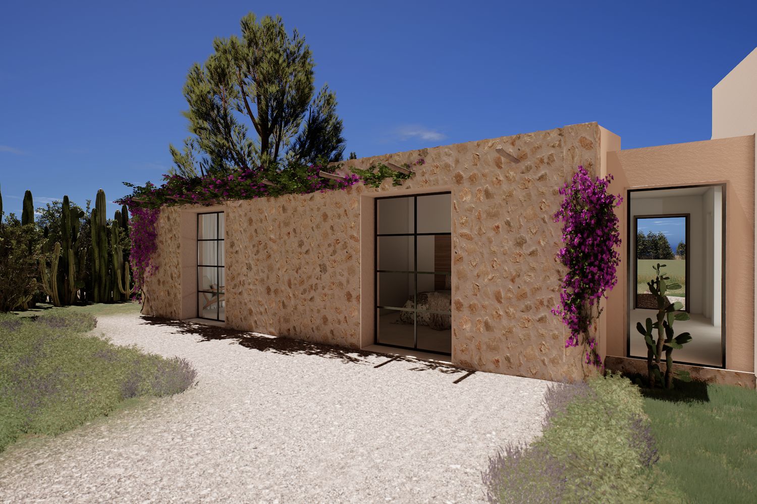 Luxury finca project with building permit in Felanitx