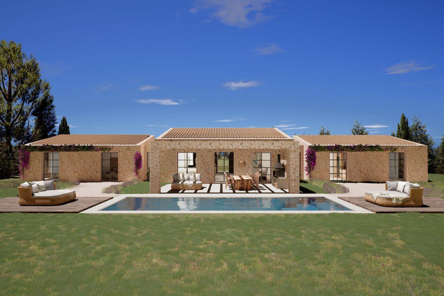 Luxury finca project with building permit in Felanitx