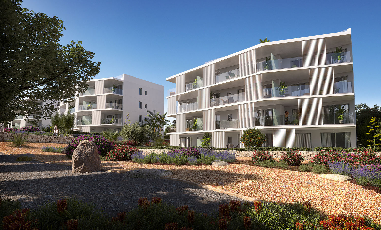 High-quality apartments with communal pool in Cala d'Or