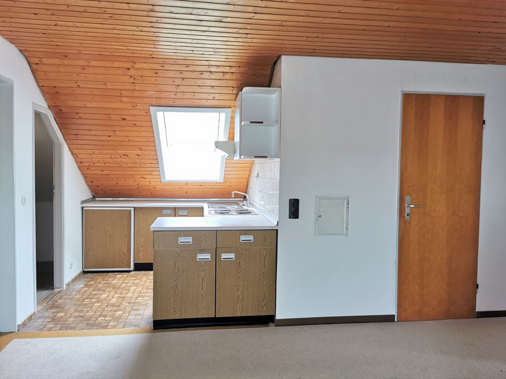 Wohnbereich/ Küche - Dachgeschoss