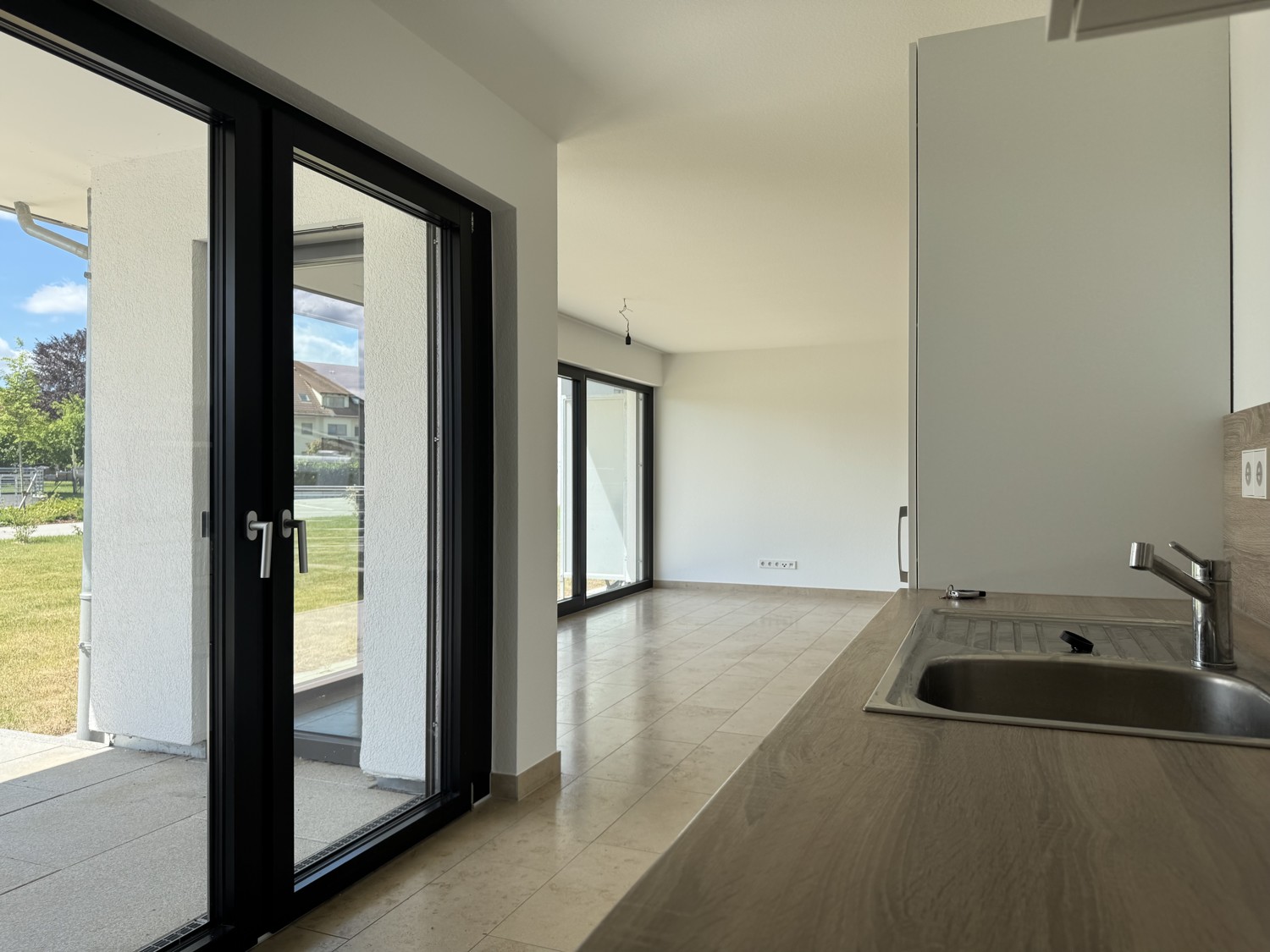 3-Zimmerwohnung im Erdgeschoss mit Terrasse und Tiefgarage, Aalen - Waldhausen