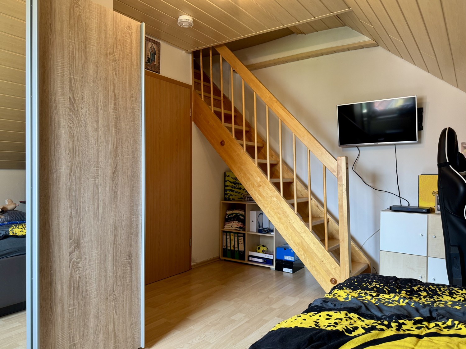 Treppe zum Dachspitz