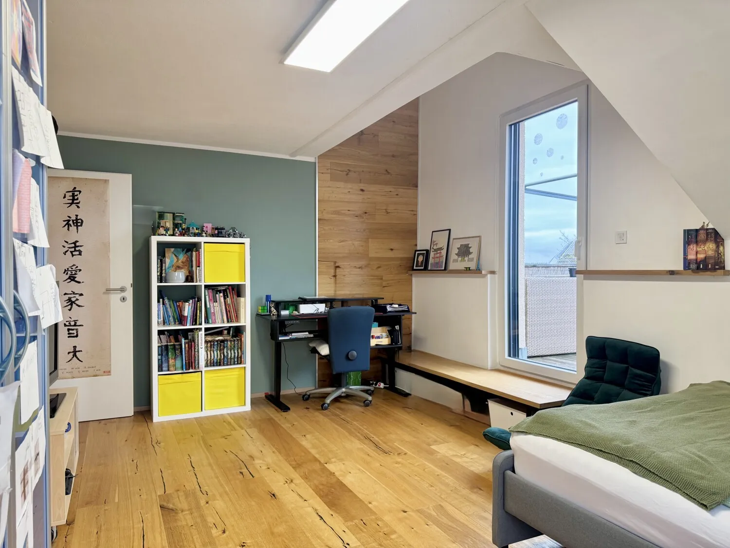 ... mit Dachterrassenzugang