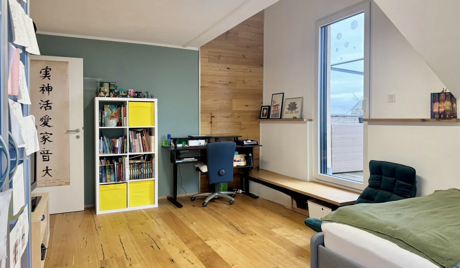 ... mit Dachterrassenzugang