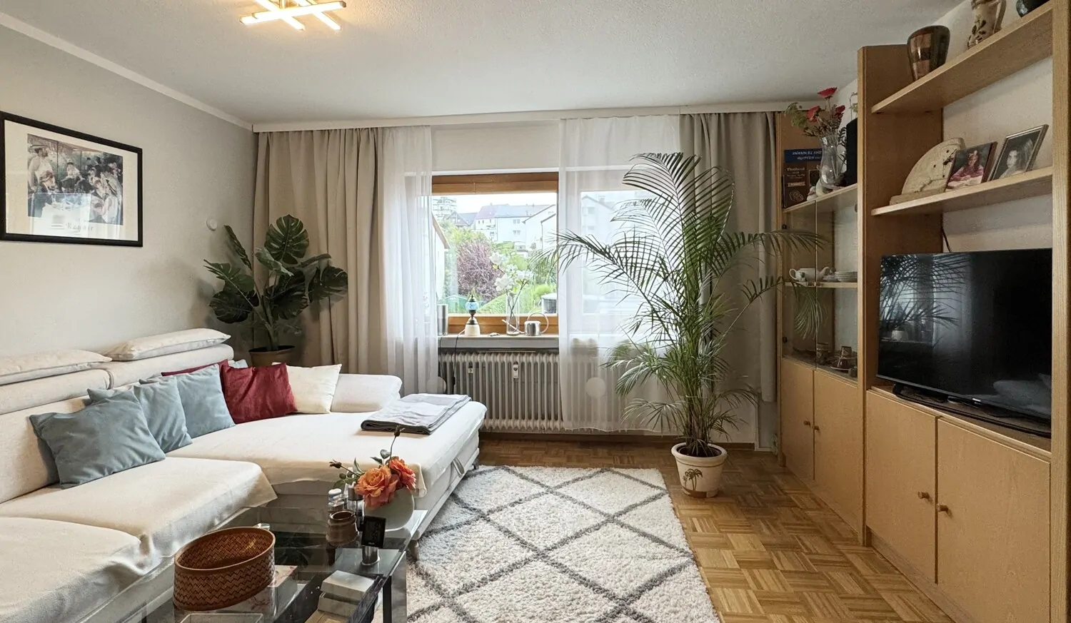 ruhig gelegene, vermietete 2,5 - Zimmer - Wohnung in AA/Hofherrnweiler zu verkaufen