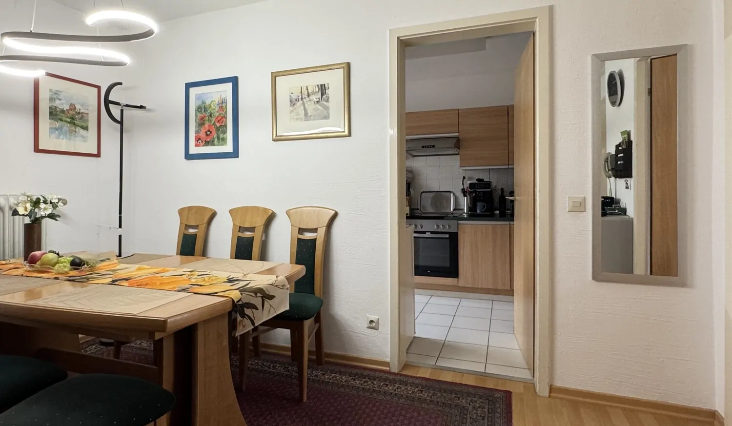 ruhig gelegene, vermietete 2,5 - Zimmer - Wohnung in AA/Hofherrnweiler zu verkaufen