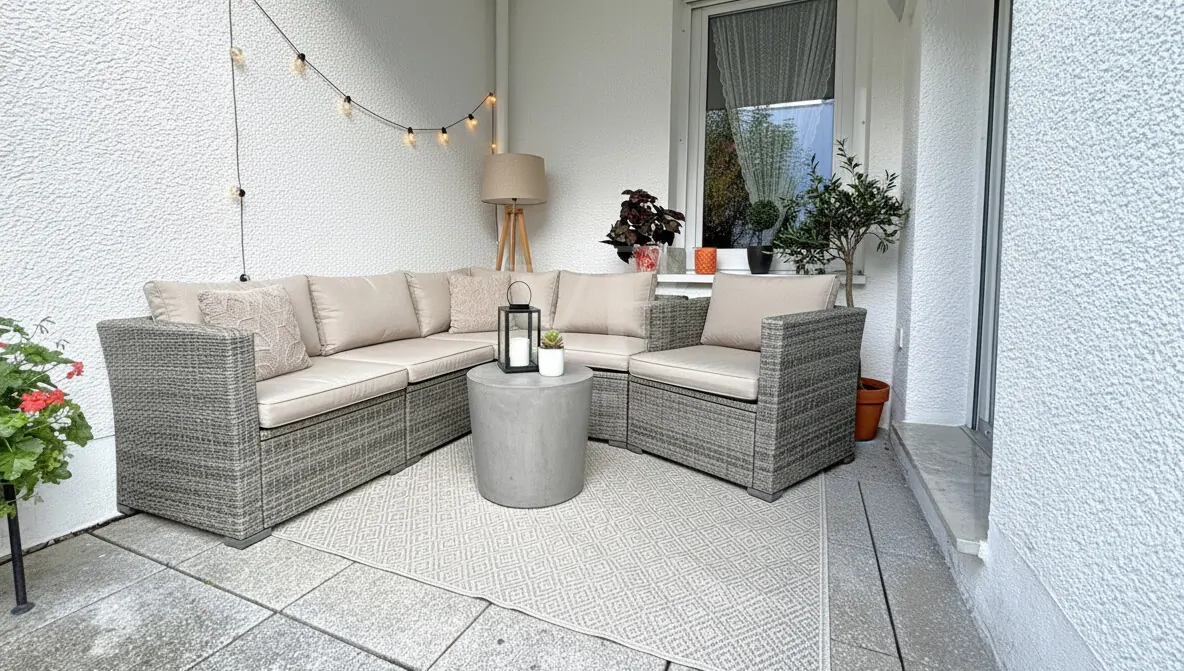 Terrasse visualisiert