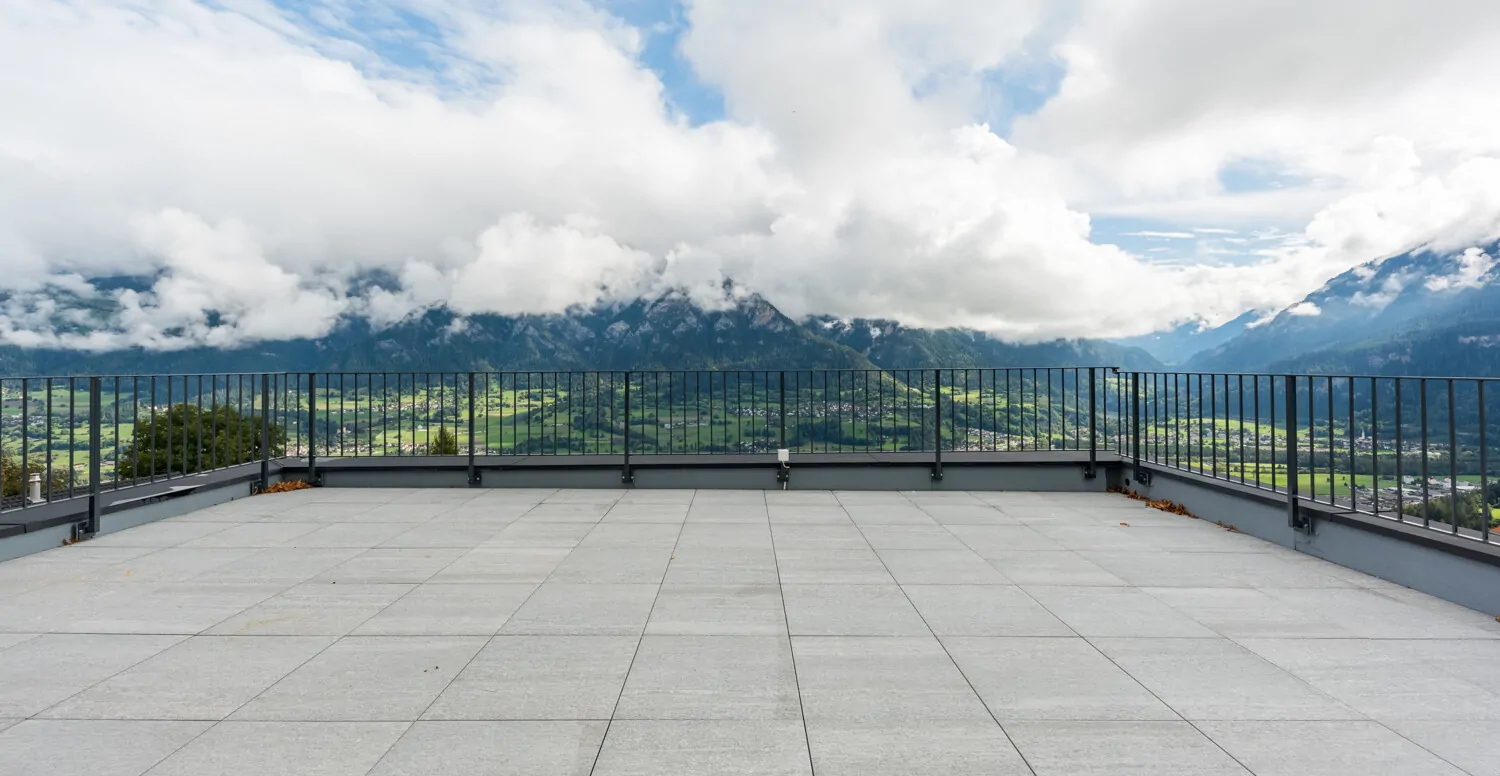 Dachterrasse mit 360° Blick