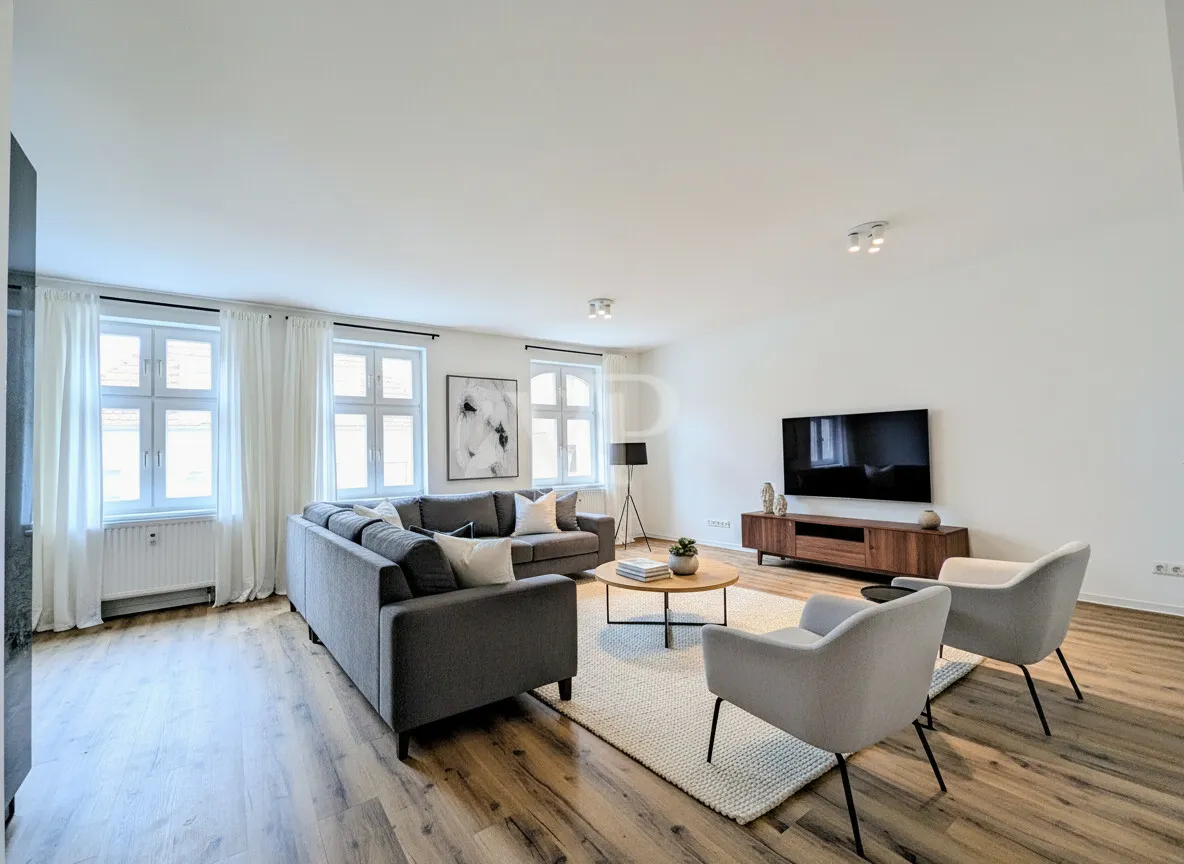 TOP Stadtwohnung - saniert, modern, mit Einbauküche in zentraler Lage - Photo 2