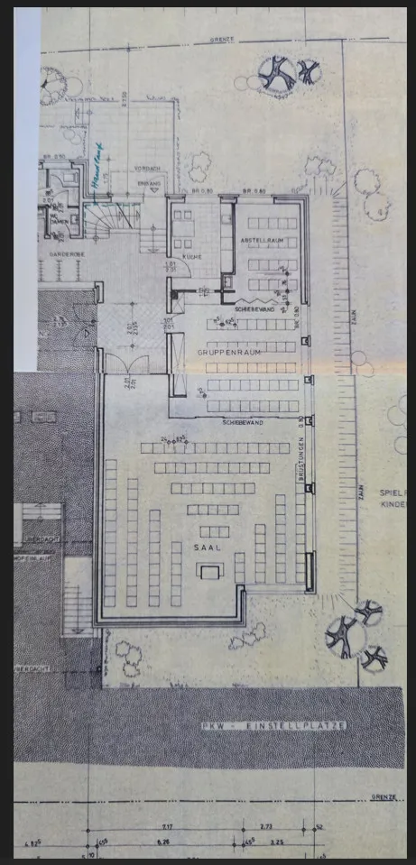 Grundriss - Gemeinde