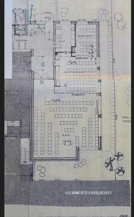 Grundriss - Gemeinde