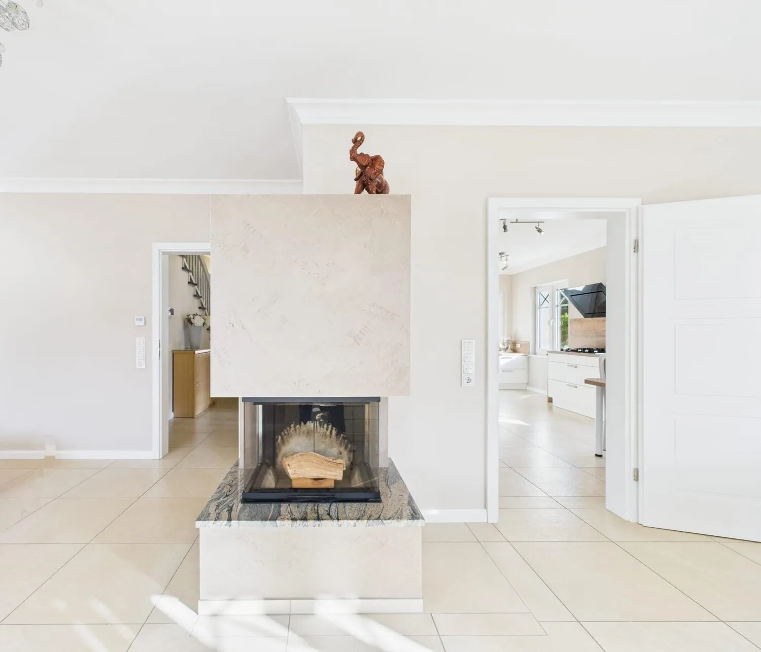 Stylish factory owner's villa with modern living comfort