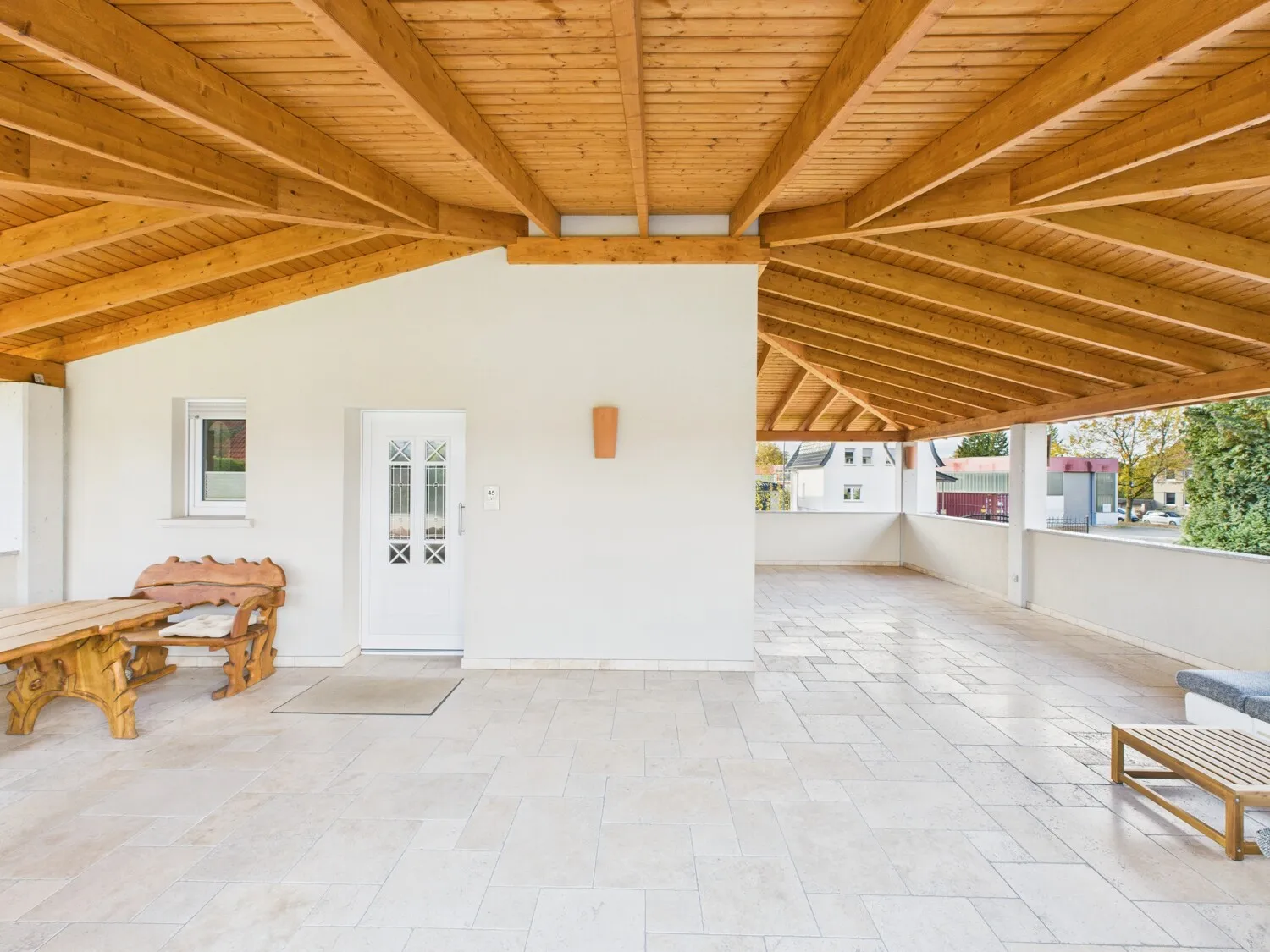 Stylish factory owner's villa with modern living comfort