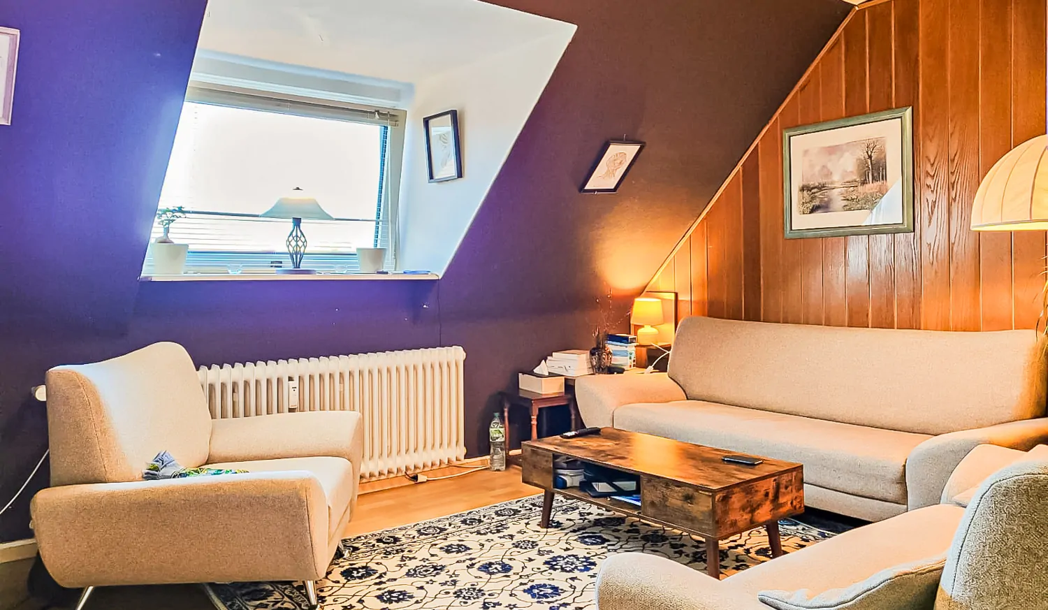 Wohnzimmer Wohnung DG