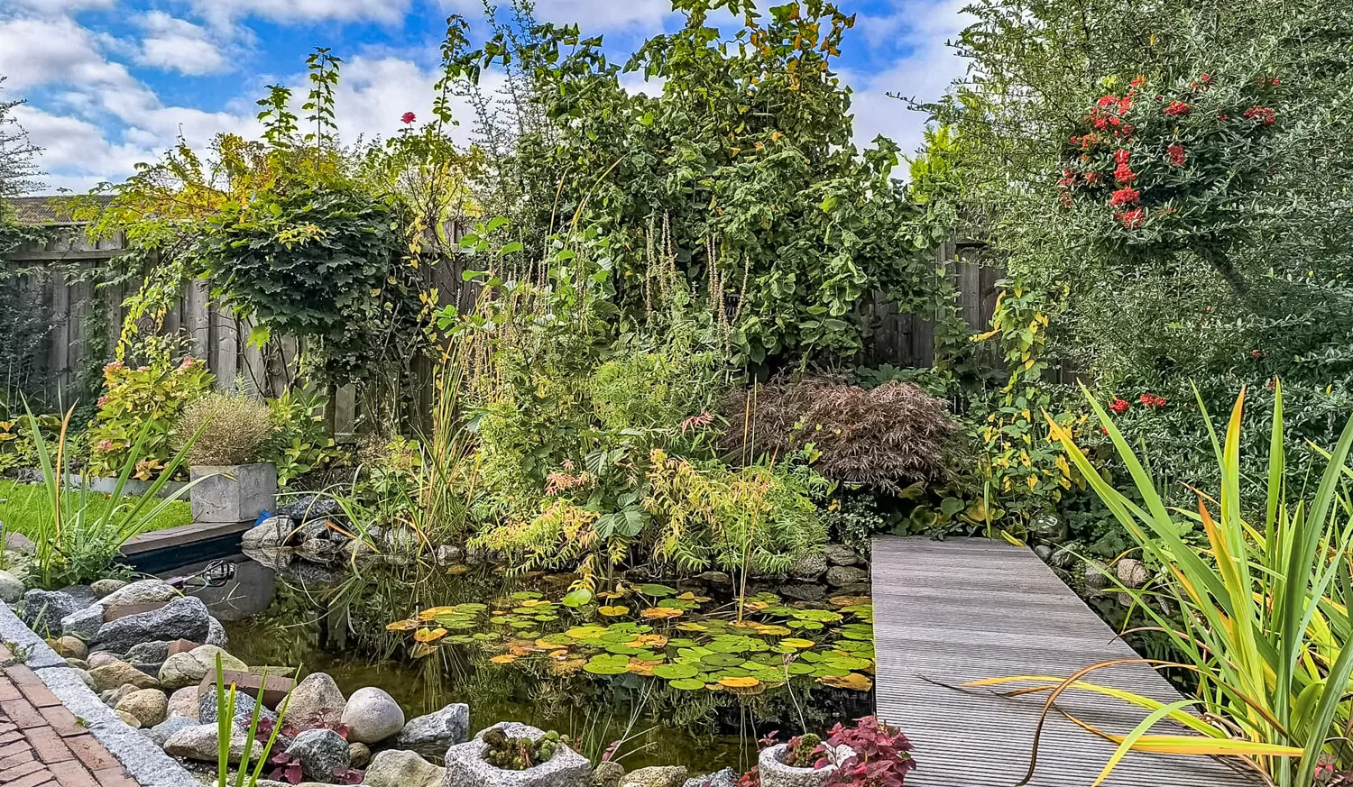 Schön angelegtes Grundstück II