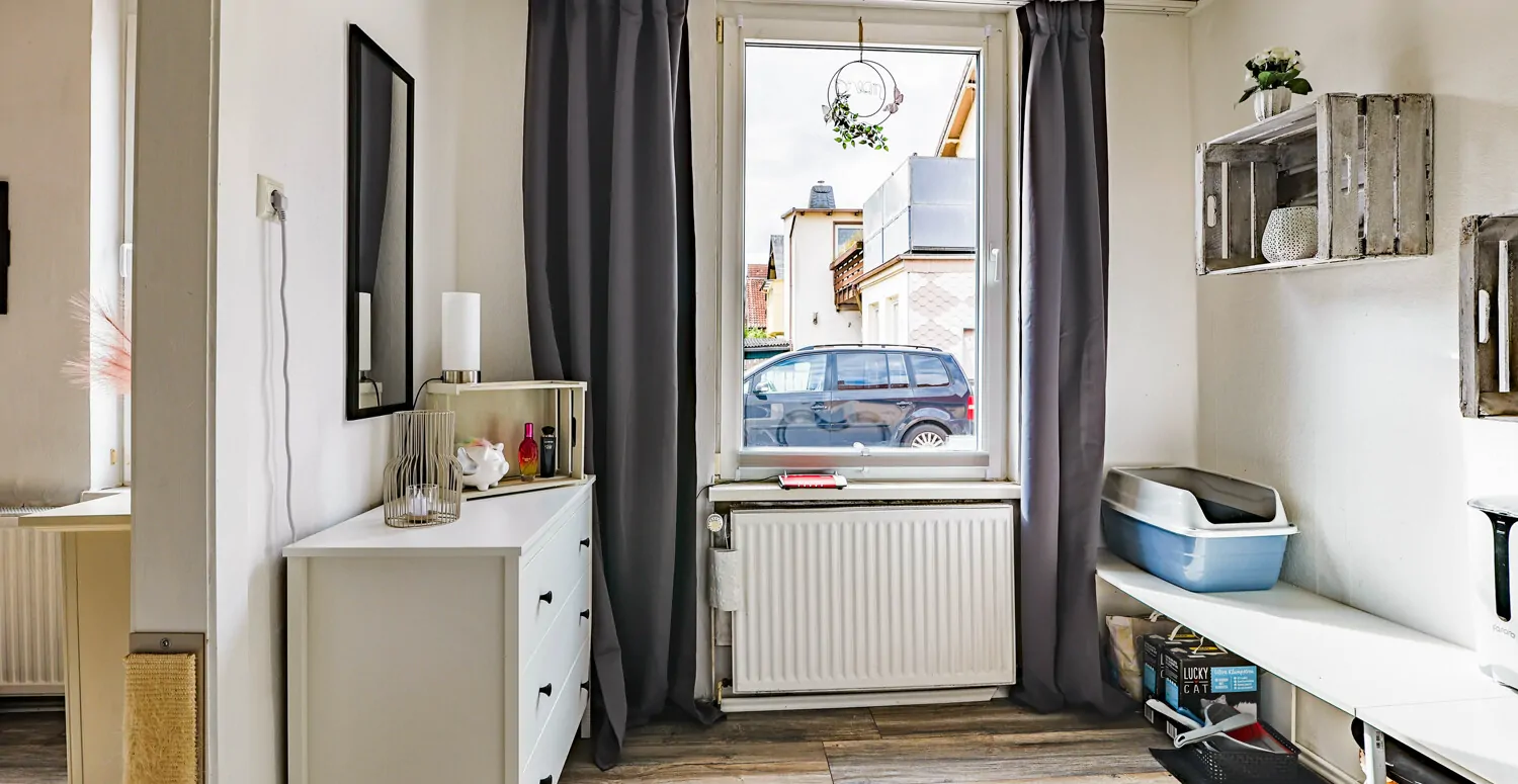 Vorraum zum Wohnzimmer