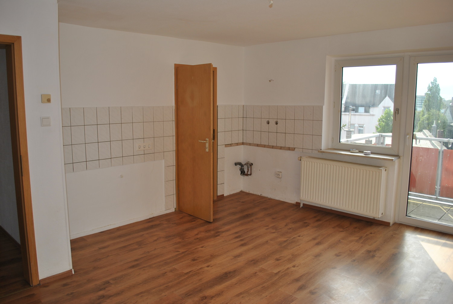 Wohnküche mit Abstellraum Dachgeschoss