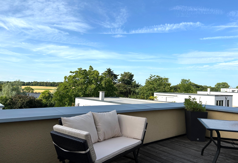 Dachterrasse mit Weitblick