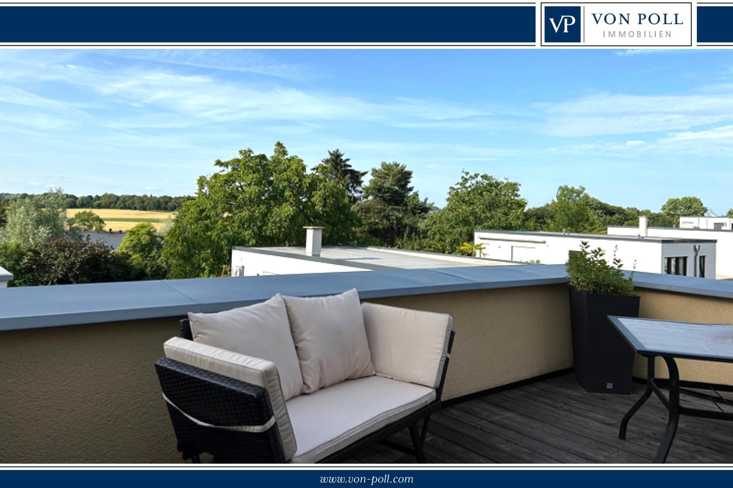 Dachterrasse mit Weitblick