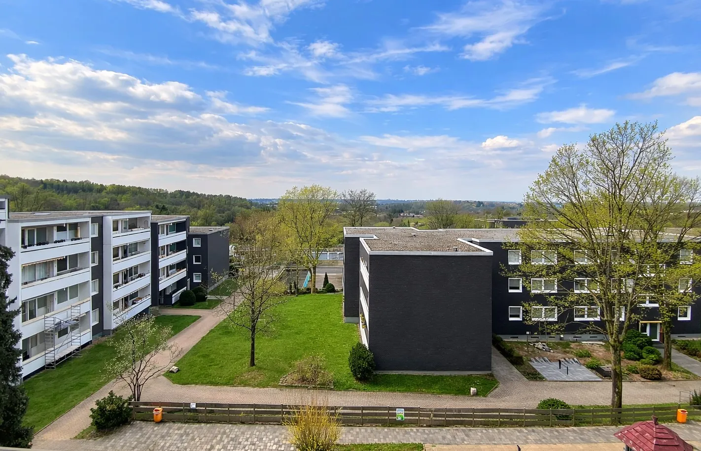 Aussicht vom Balkon