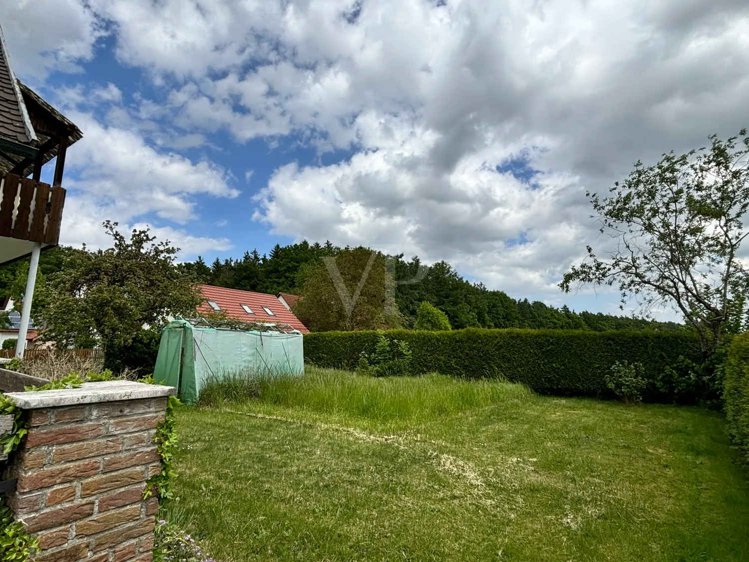 Garten hinten