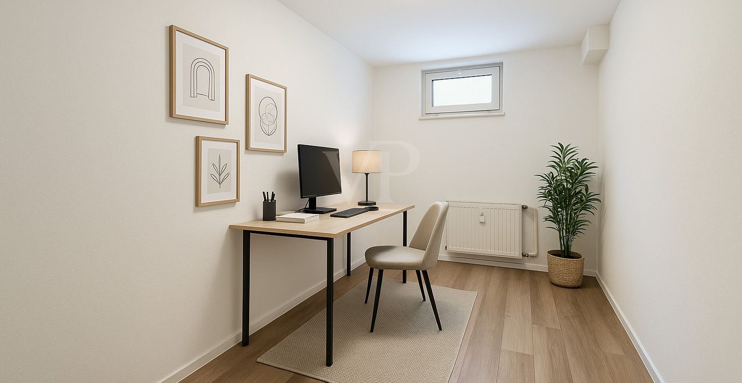 Musterfoto Arbeitszimmer KI generiert