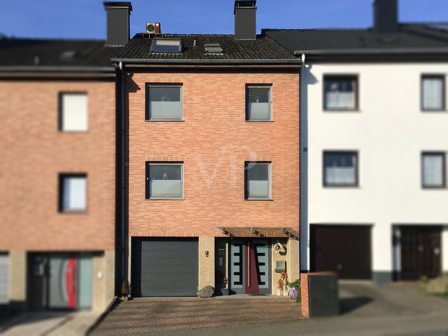 Hausansicht Straße